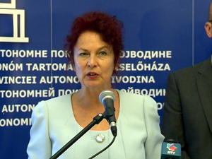 15.08.2014. - Ana Tomanova Makanova na konferenciji za novinare povodom predstojeće Letnje akademije - AER