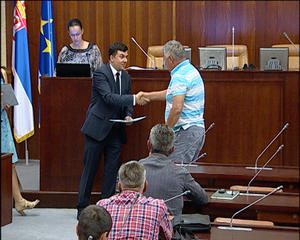 29.08.2014. - Dodela ugovora korisnicima bespovratnih sredstava namenjnih sufinansiranju opreme za navodnjavanje