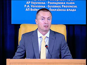 17.09.2014. - Bojan Pajtić na konferenciji za novinare o radu Pokrajinske vlade