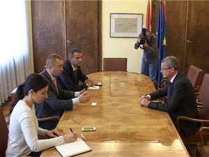 02.10.2014. - Predsednik Pajtić primio ambasadora Austrije dr Johanesa Ajgnera