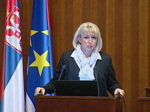 23.10.2014. - Izlaganje Nataše Pavićević-Bajić na otvaranju Manifetsacije 
