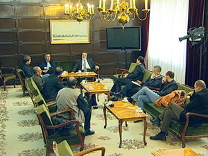 25.10.2014. - Slaviša Grujić primio delegaciju kinskih novinara