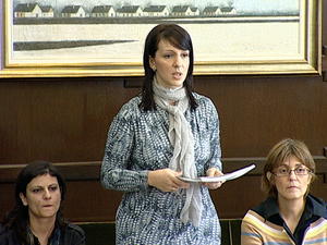13.11.2014. - Marinika Tepić pvodom realizacije projekta 
