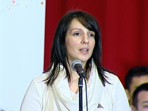11.12.2014. - Marinika Tepić na dodeli priznanja najboljim učenicima i njihovim mentorima