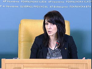 21.01.2015. - Marinika Tepić o konkursima Pokrajinskog sekretarijata za sport i omladinu