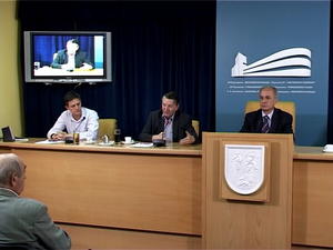 21.05.2015. - Konferencija za novinare dr Slobodana Puzovića o konkursima Sekretarijata