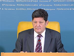 03.12.2015. - Zoran Radoman povodom finansiranja budzeta Vojvodine u 2016. godini