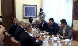 22.08.2016. - Predsednik Mirović primio delegaciju Grada Novog Sada