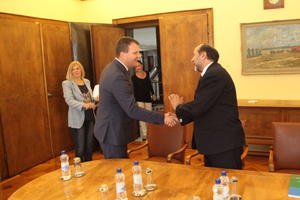 06.09.2016. - Predsednik Mirović primio delegaciju Nacionalnog saveta romske nacionalne manjine u Srbiji
