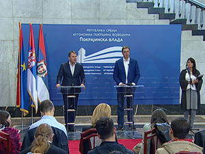 22.10.2016. - Konferencija za novinare predsednika Vučića i predsednika Mirovića