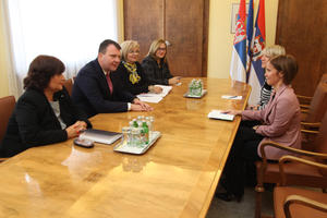 07.11.2016. - Predsednik Mirović sastao se sa predstavnicama organizacije UN Women – Srbija