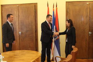 16.11.2016. - Predsednik Mirović primio ambasadorku Rumunije