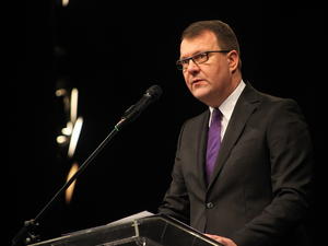 25.11.2016. Predsednik Mirović na  svečanoj akademiji povodom Dana prisajedinjenja Vojvodine Srbiji