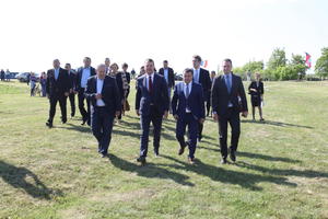 27.05.2017. - Predsednik Mirović na tradicionalnom otvaranju granica na tromeđi Srbije, Mađarske i Rumunije