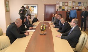 02.11.2017. - Đorđe Milićević na sastanku sa potpredsednicom Vlade Republike Srpske Srebrenkom Golić