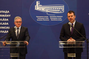 15.03.2018. - izjave za medije Igora Mirovića i Gvida volfa