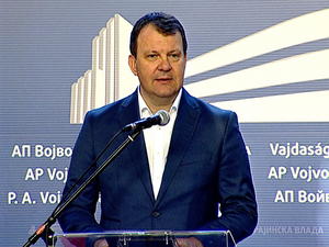 21.04.2018. - Predsednik Mirović na prijemu za za učesnike Sabora dobrovoljnih vatrogasnih društava