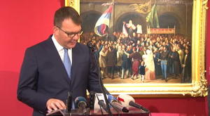 13.05.2018. -  Predsednik Mirović na otvaranju izložbe 