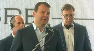 06.10.2018. -  Predsednik Mirović na otvaranju novog postrojenja firme 