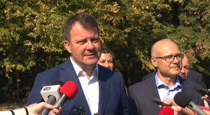 11.10.2018. - Predsednik Mirović povodom obilaska Kameničkog parka