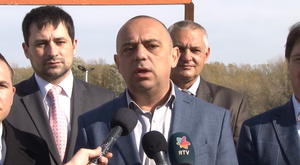 05.11.2018. -  Đorđe Milićević povodom  puštanja u rad crpne stanice 