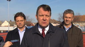 06.12.2018. - Predsednik Mirović o izgradnji nove fiskulturnu sale i sportskih terena u Gospođincima