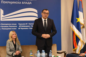 07.12.2018. - Zoran Milošević primio predstavnike Evropskog olimpijskog festivala mladih