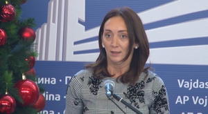 21.12.2018. - Dragana Milošević na tradicionalnom prijemu za novinare u Pokrajinskoj vladi