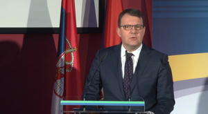 01.02.2019. - Predsednik Mirović na svečanoj akademiji u Privrednoj komori Vojvodine