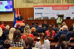 04.02.2019. - Predsednik Mirović otvorio konferenciju - Vojvodina u 2019