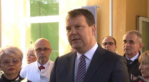 25.02.2019. -  Predsednik Mirović na otvaranju rekonstruisane Klinike za ortopedsku hirurgiju