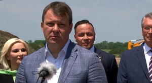 07.06.2019. - Predsednik Mirović o radovima na izgradnji brze pruge na deonici Stara Pazova-Novi Sad
