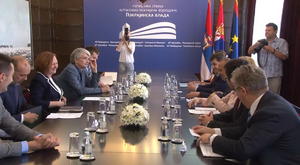 09.07.2019. - Đorđe Milićević primio predstavnike Evropske banke za obnovu i razvoj