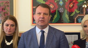 20.09.2019. - Predsednik Mirović povodom otvaranja Vojvođanskog salona