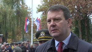 08.11.2019. - Predsednik Mirović na obeležavanju  Dana Prve brigade Kopnene vojske