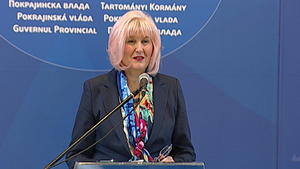 05.12.2019. - Smiljka Jovanović o subvencijama za jačanje institucija i opština AP Vojvodine