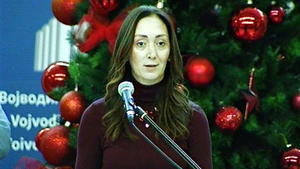 23.12.2019. - Dragana Milošević na tradicionalnom novogodišnjem prijemu za novinare