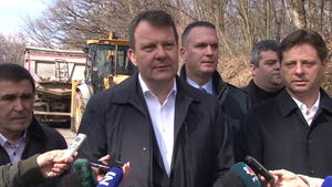 10.03.2020. - Predsednik Mirović o radovima na rekonstrukciji Grebenskog puta