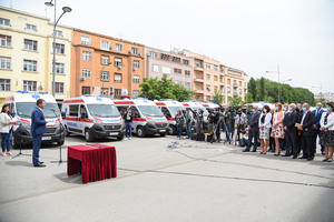 15.05.2020. - Dodela sanitetskih vozila zdravstvenim ustanovama na teritoriji AP Vojvodine
