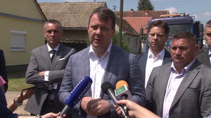 09.06.2020. - Predsednik Mirović o radovima na rekonstrukciji ulica u Rumi
