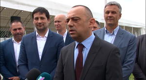 15.06.2020. - Đorđe Milićević na otvaranju nove sportske balon-hale u Adi