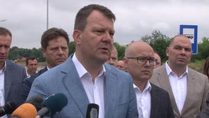 17.06.2020. - Predsednik Mirović o radovima na proširivanju Bulevara Jovana Dučića u Novom Sadu