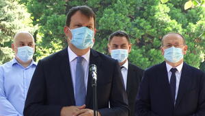 30.07.2020. - Predsednik Mirović o radovima na izgradnji Kamenice 3