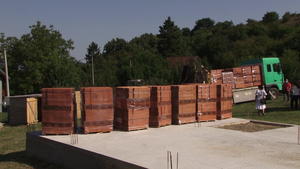 31.08.2020. Isporuka građevinskog materijala za izbegla, prognana i raseljena lica
