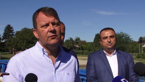 02.09.2020. - Predsednik Mirović o sanaciji mosta na Staroj Tisi kod Bačkog Gradišta