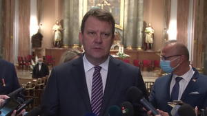 15.10.2020. Predsednik Mirović povodom otkrivanja spomenika biskupu Ivanu Antunoviću u Subotici