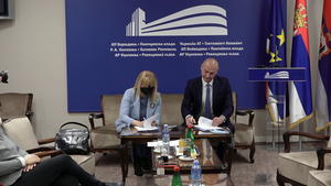 26.04.2021. - Potpisan sporazum o saradnji PS za privredu i turizam i Nacionalne službe za zapošljavanje
