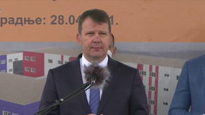 28.04.2021. - Predsednik Mirović o izgradnji Kovid bolnice u Novom Sadu