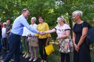 07.07.2022. - Predsednik Mirović posetio Jarkovce u opštini Sečanj