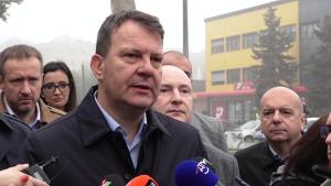 07.11.2022. - Predsednik Mirović nakon obilaska radova na rekonstrukciji deonice Futoškog puta